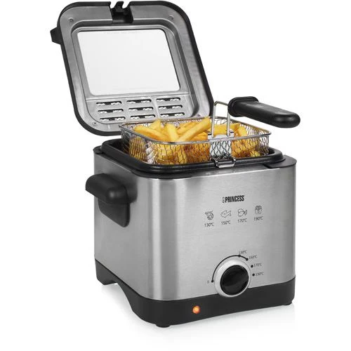 Compacto Fritadeira Princess 182612 | 1.5 L | 1000 W | Prateado