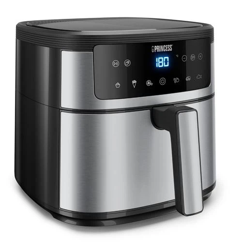 Fritadeira Sem Óleo AirFryer Princess 182463.01 6 L - Preto | Inox