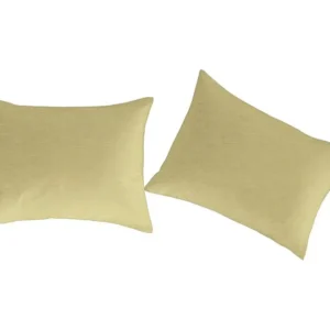 Bolsa para Roupa de Cama Fronhas 50x75 (2) linho/algodão sustentável Liso lima