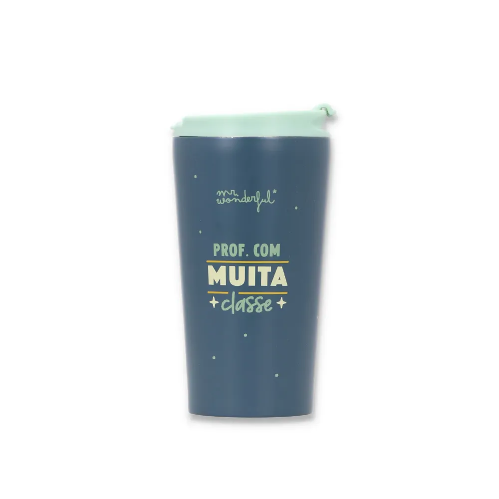 Copo Térmico - Prof. Com Muita Classe