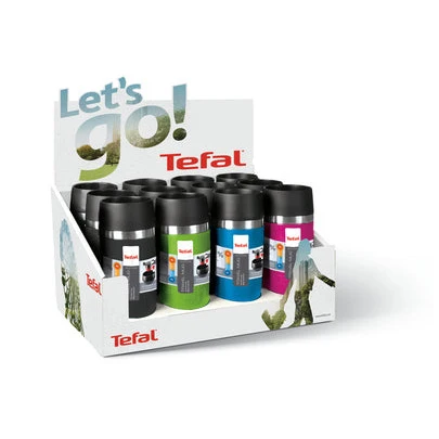 Copo Térmico Tefal K3089114 | 0.36L, 4h febril, Inox
