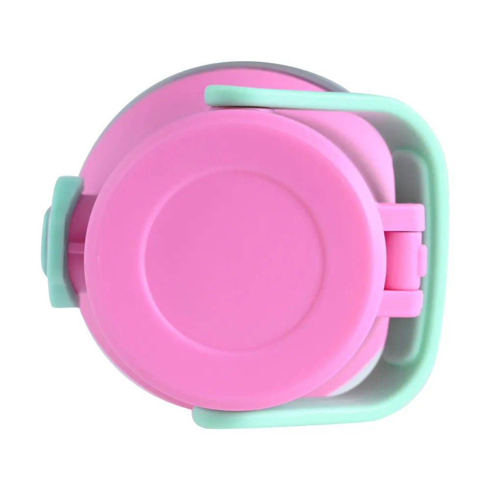 Garrafa 950ml Funtastic Rosa/Verde da Linha Modular