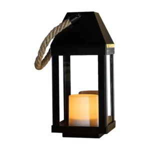 Premium Resistente ao Vento Lanterna solar H43cm CHANDELY