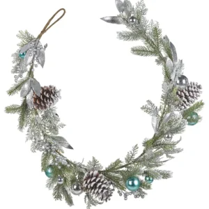 Christmas Garland 150 cm Green and Argentino LLEIDA