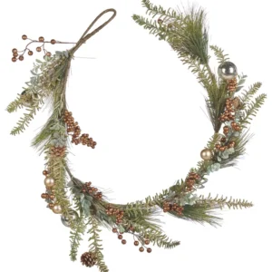Christmas Garland 150 cm Green and Cobre ROTA