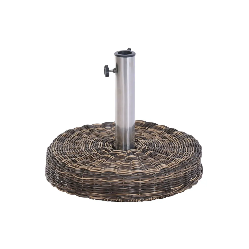 Base para Guarda-Sol Home ESPRIT Castanho 46 X 46 X 36 CM