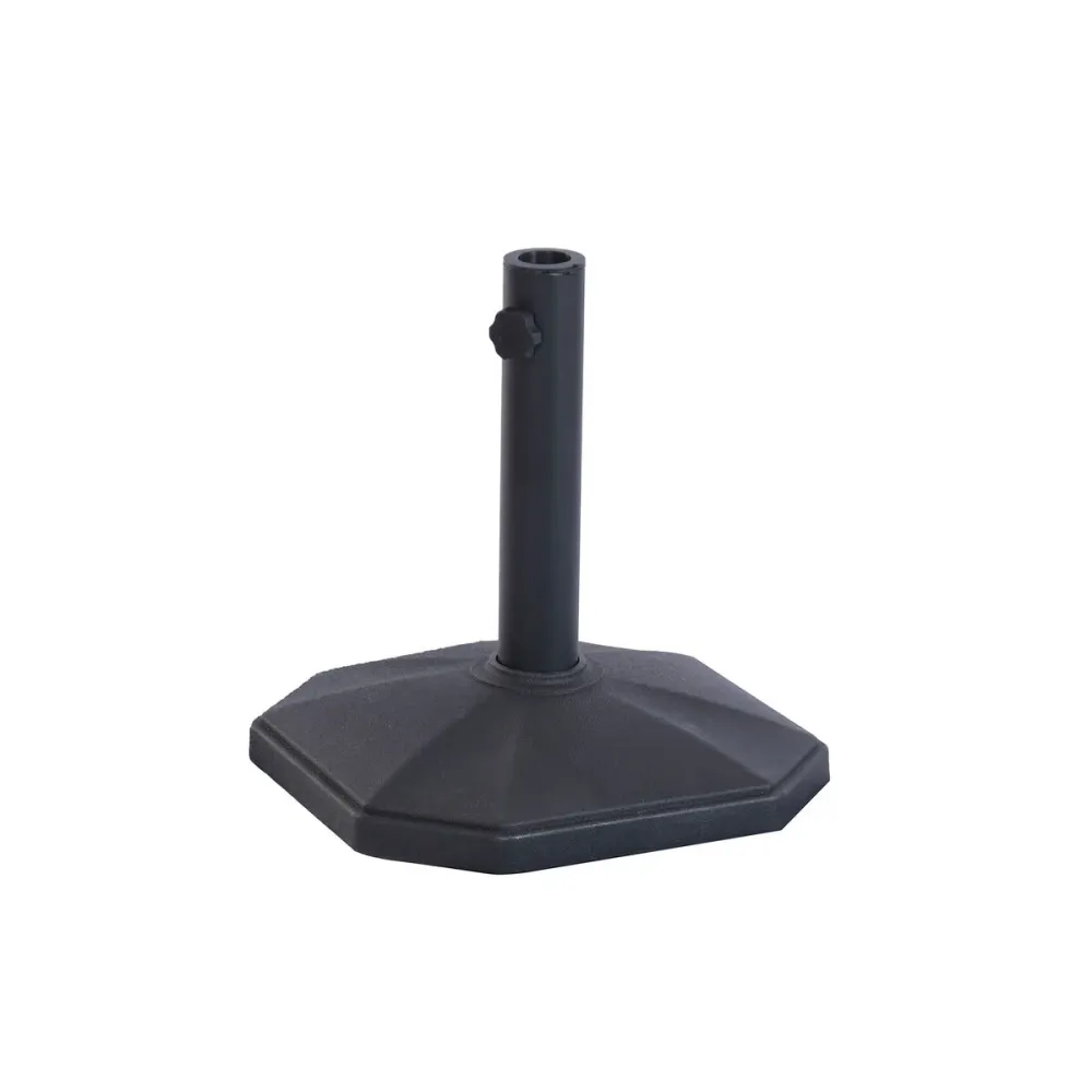Base para Guarda-Sol Home ESPRIT Preto 37 X 37 X 39 CM