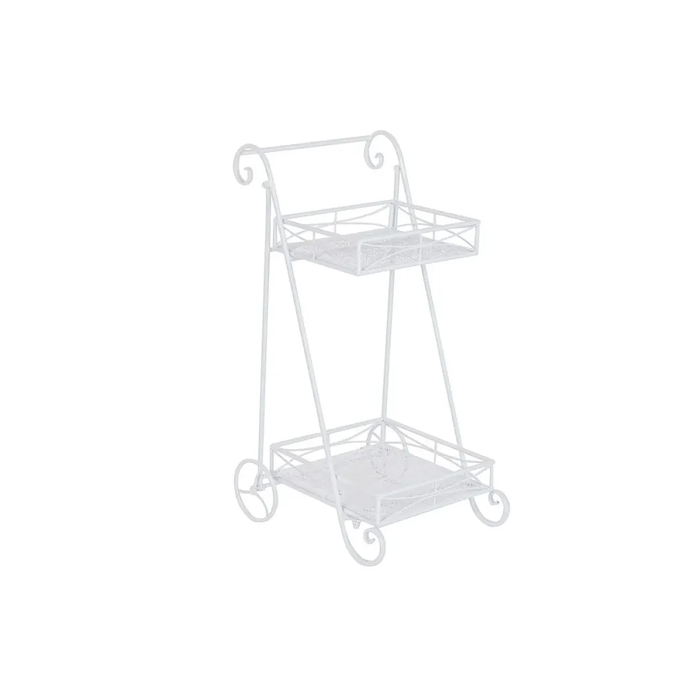 Carro Multiusos Home ESPRIT Branco 43 X 38 X 76 CM