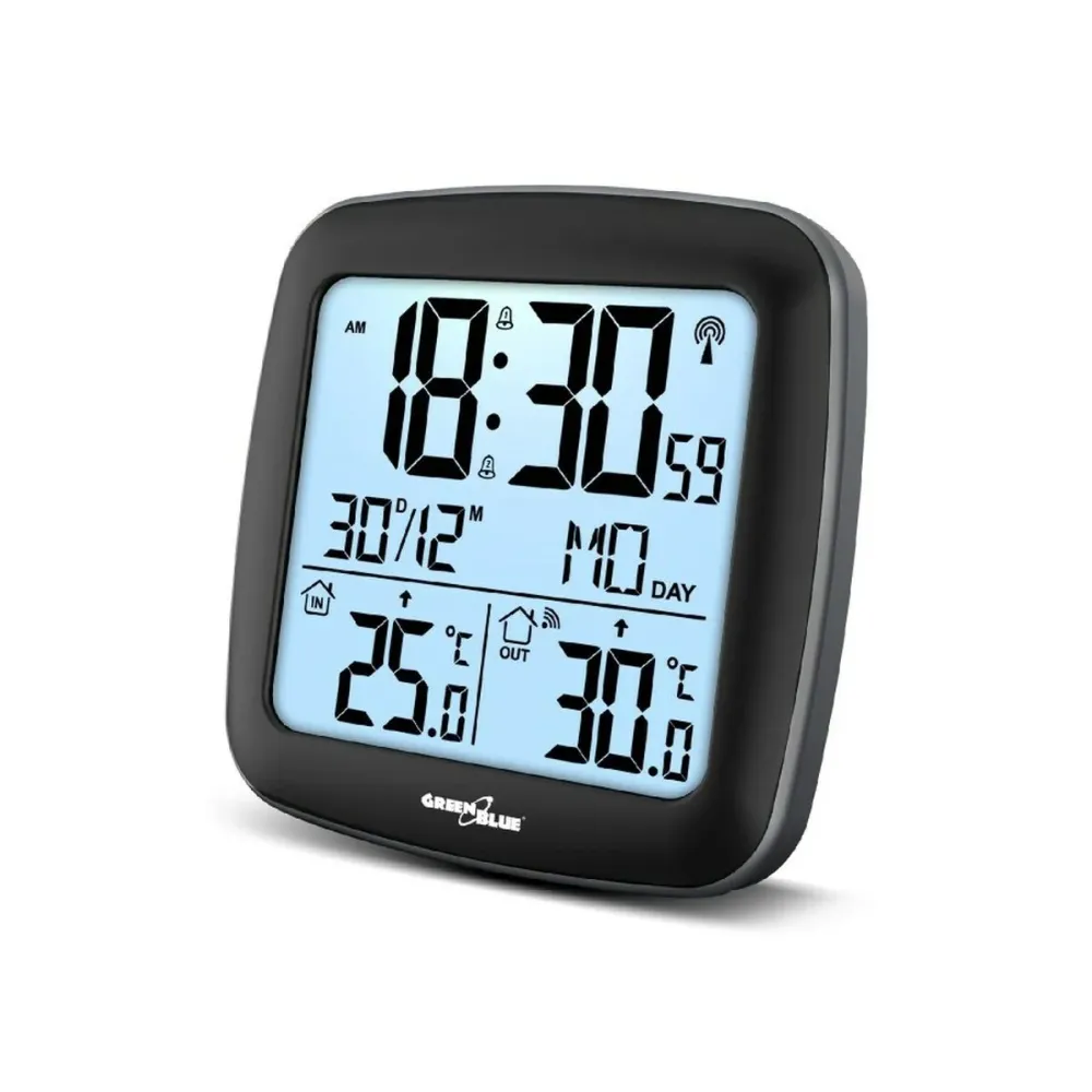 Estação Meteorológica Multifunções Greenblue GB542 Branco Cinzento