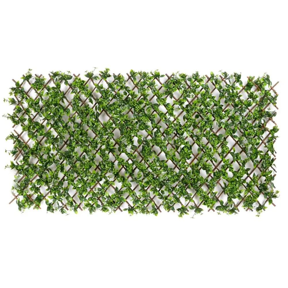 Gelosia Verde Plástico 180 x 2 x 90 cm Extensível Folhas