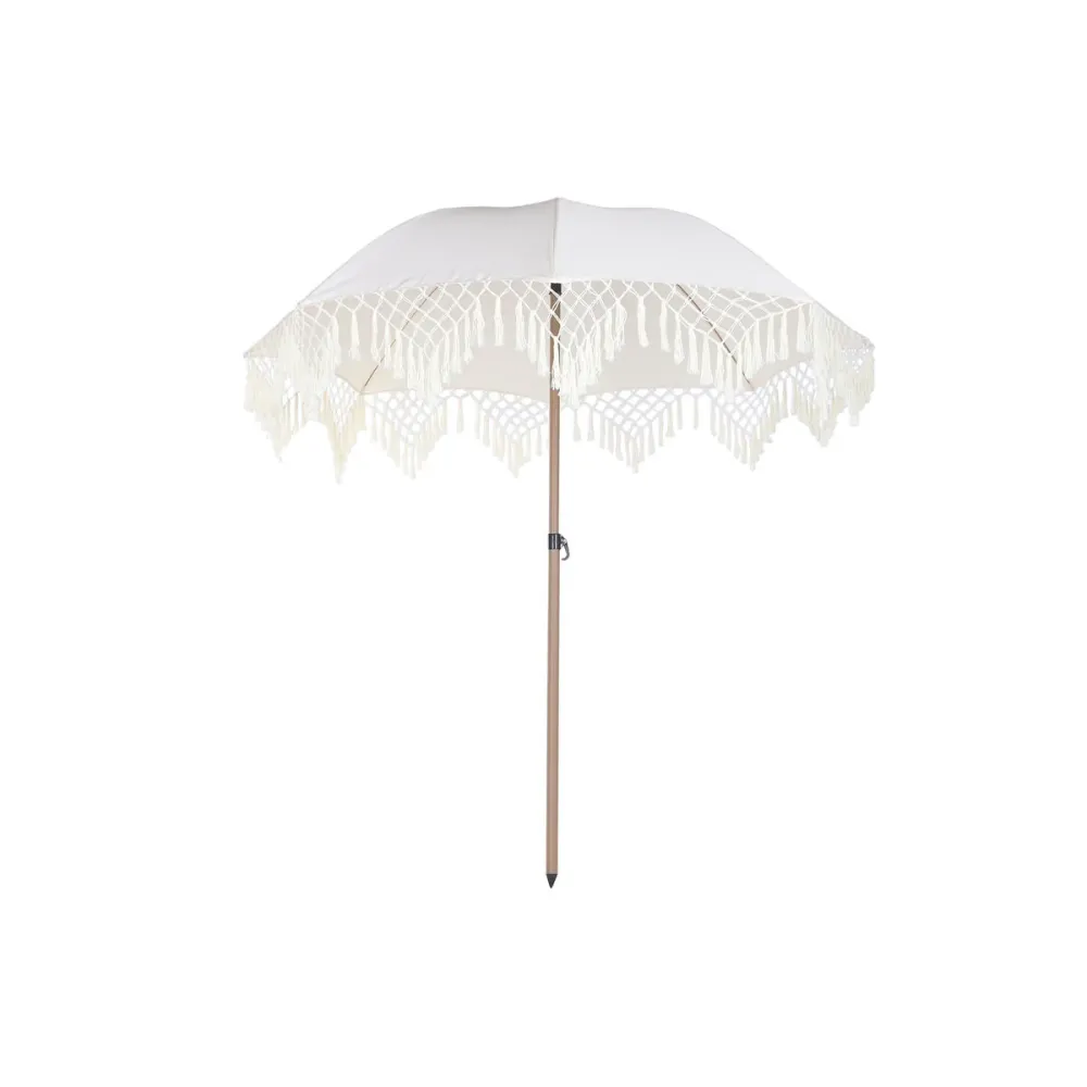 Guarda-sol Home ESPRIT Castanho Bege 200 200 X 200 X 170 CM