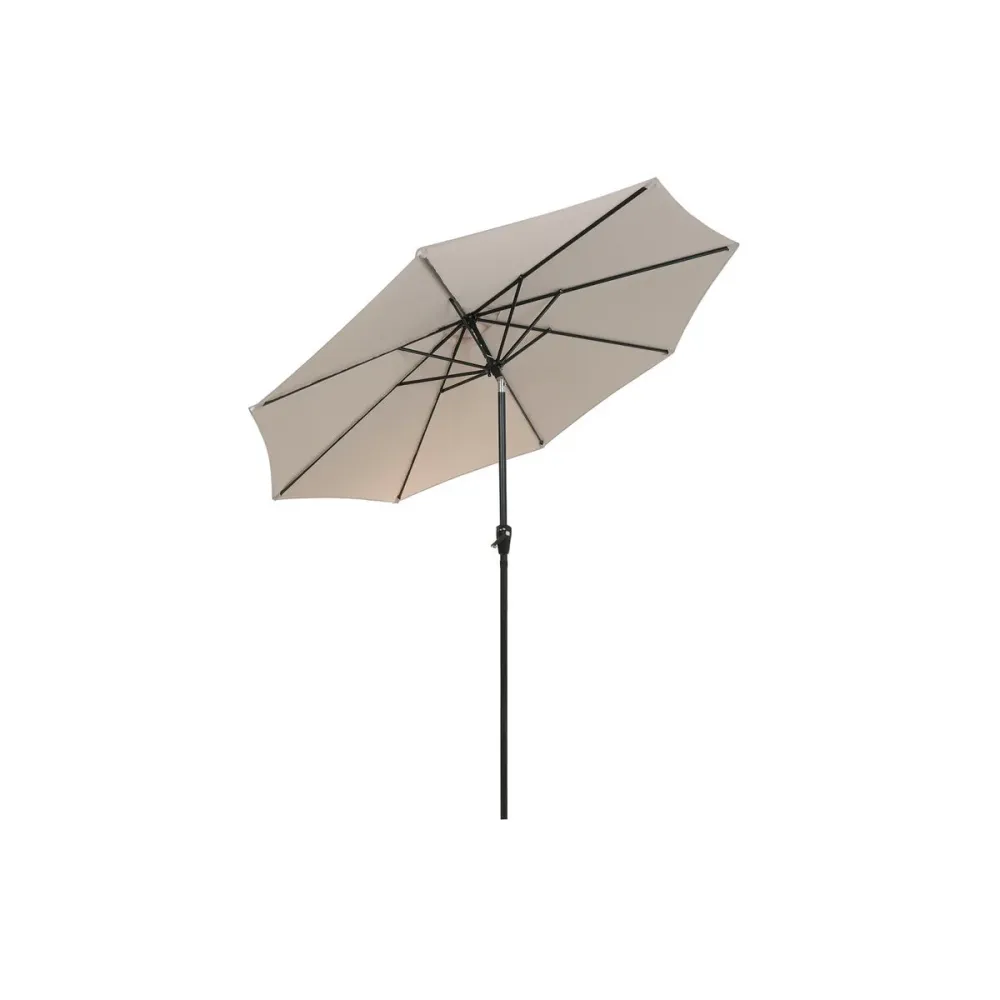 Guarda-sol Home ESPRIT Preto Areia 265 265 X 265 X 250 CM