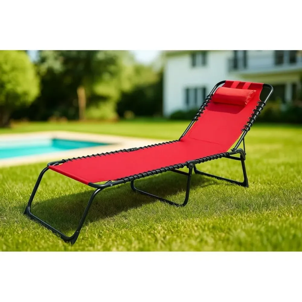 Ligstoel Marbueno Vermelho 190 x 27 x 58 cm