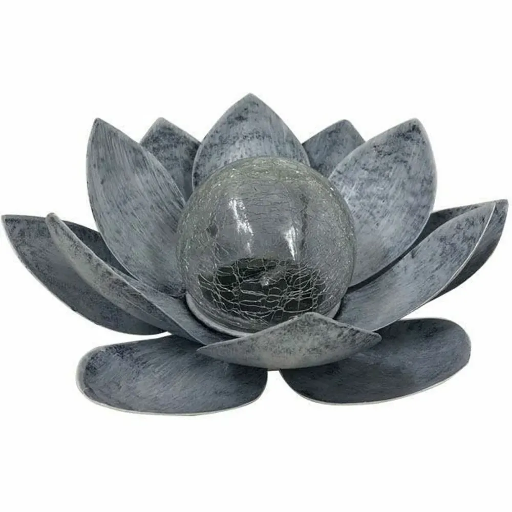 Lâmpada de mesa Galix Waterlily Cinzento