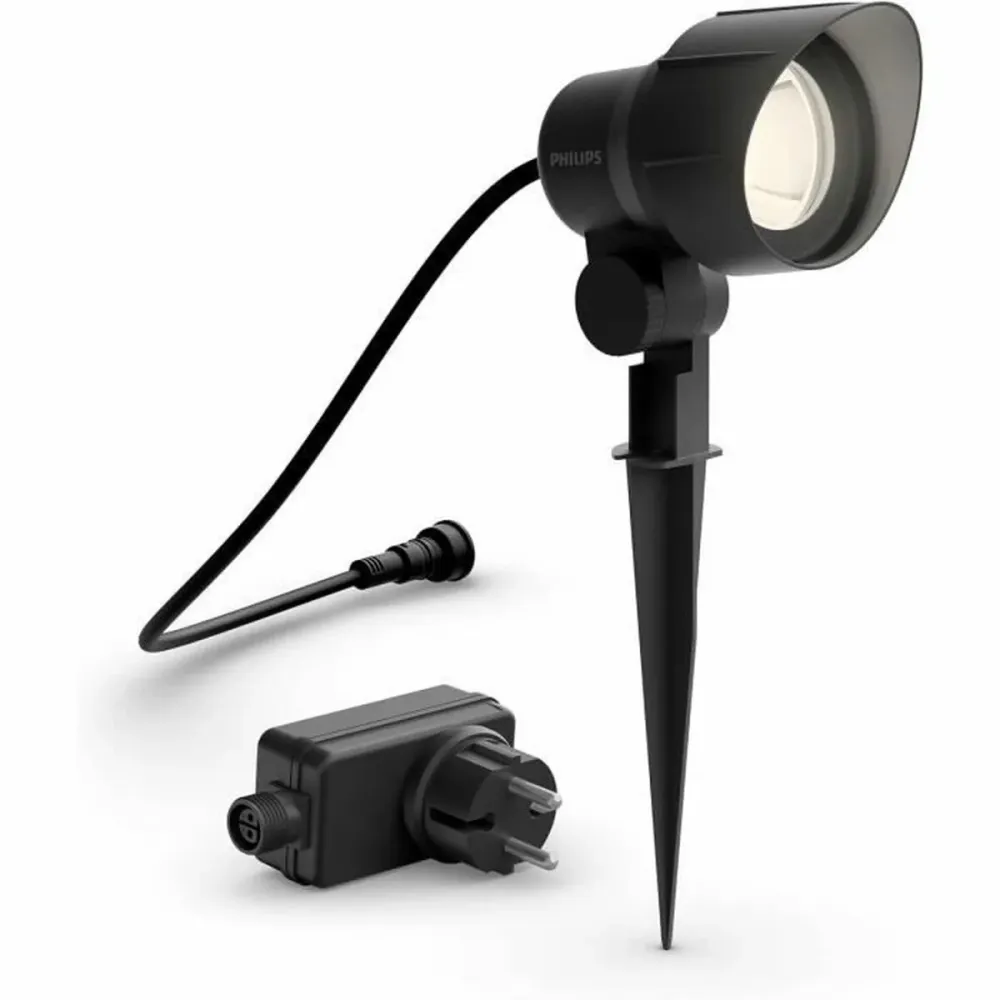 Luminária Philips Preto 220-240 V Branco quente 600 lm (1 Unidade)