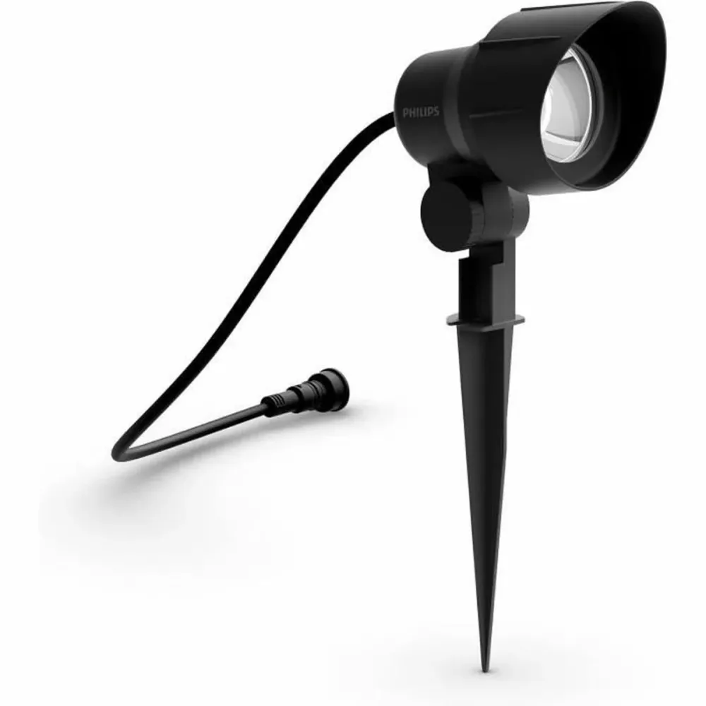 Luminária Philips Preto 12 V Branco quente 600 lm (1 Unidade)