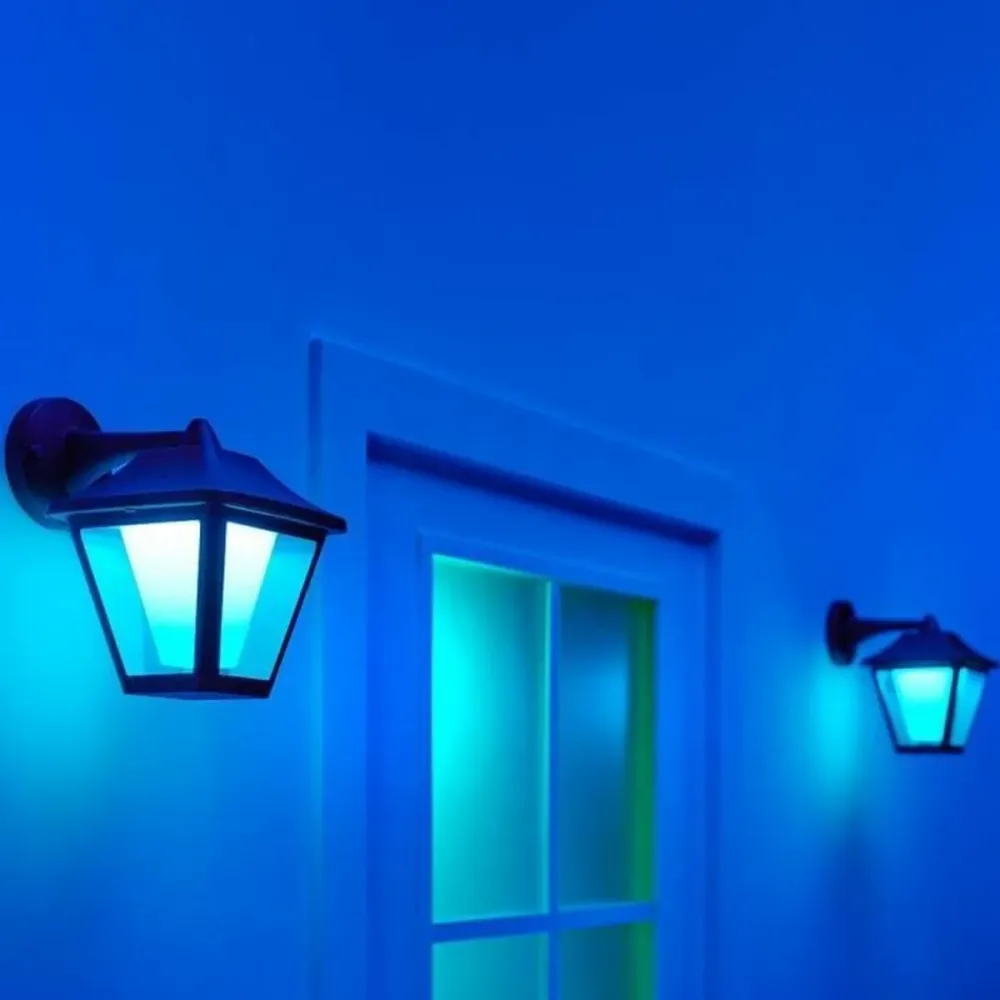 Luz de Parede Wiz Multicolor 8 W Metal WiFi 16 cm RGB