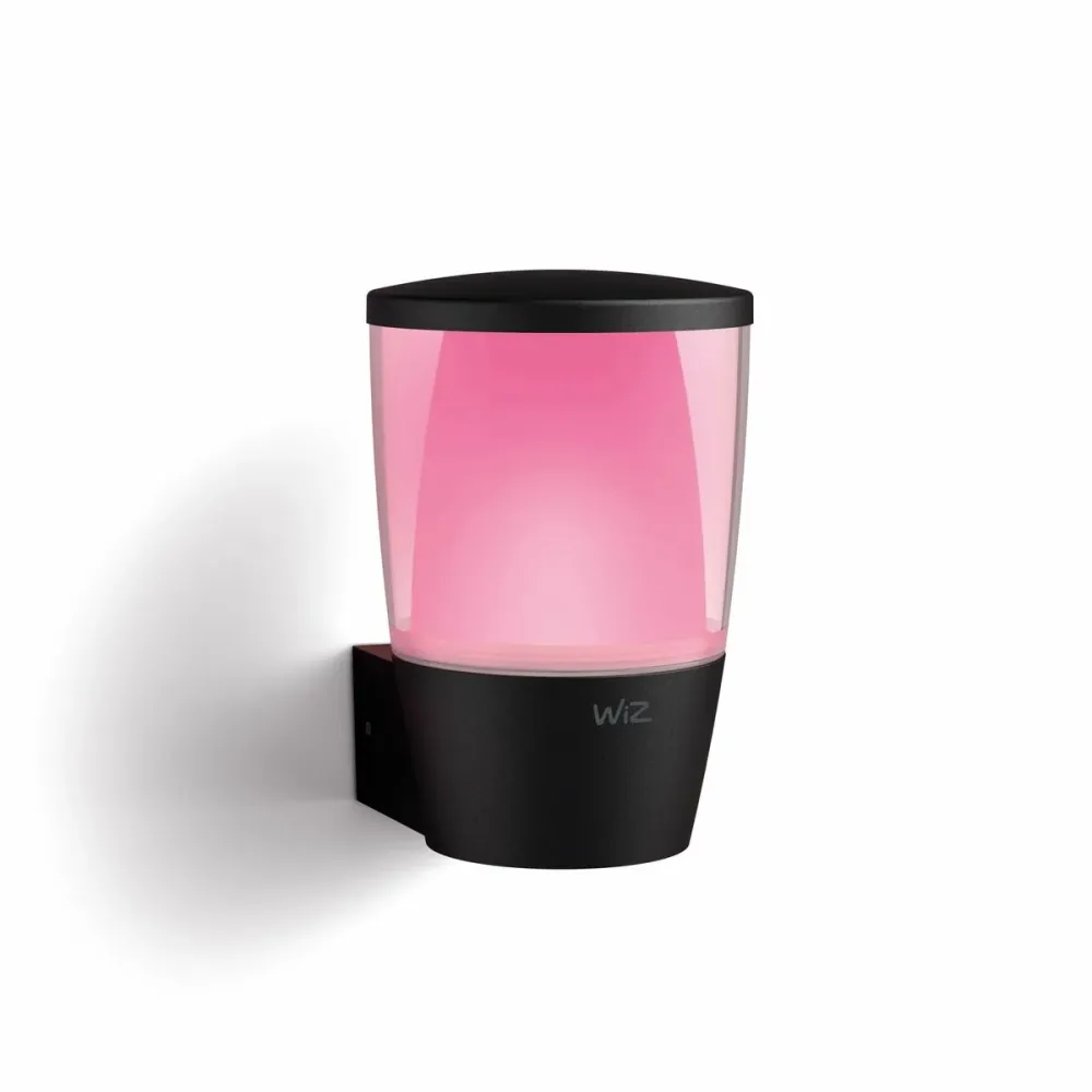 Luz de Parede Wiz Preto Metal Plástico 950 Lm