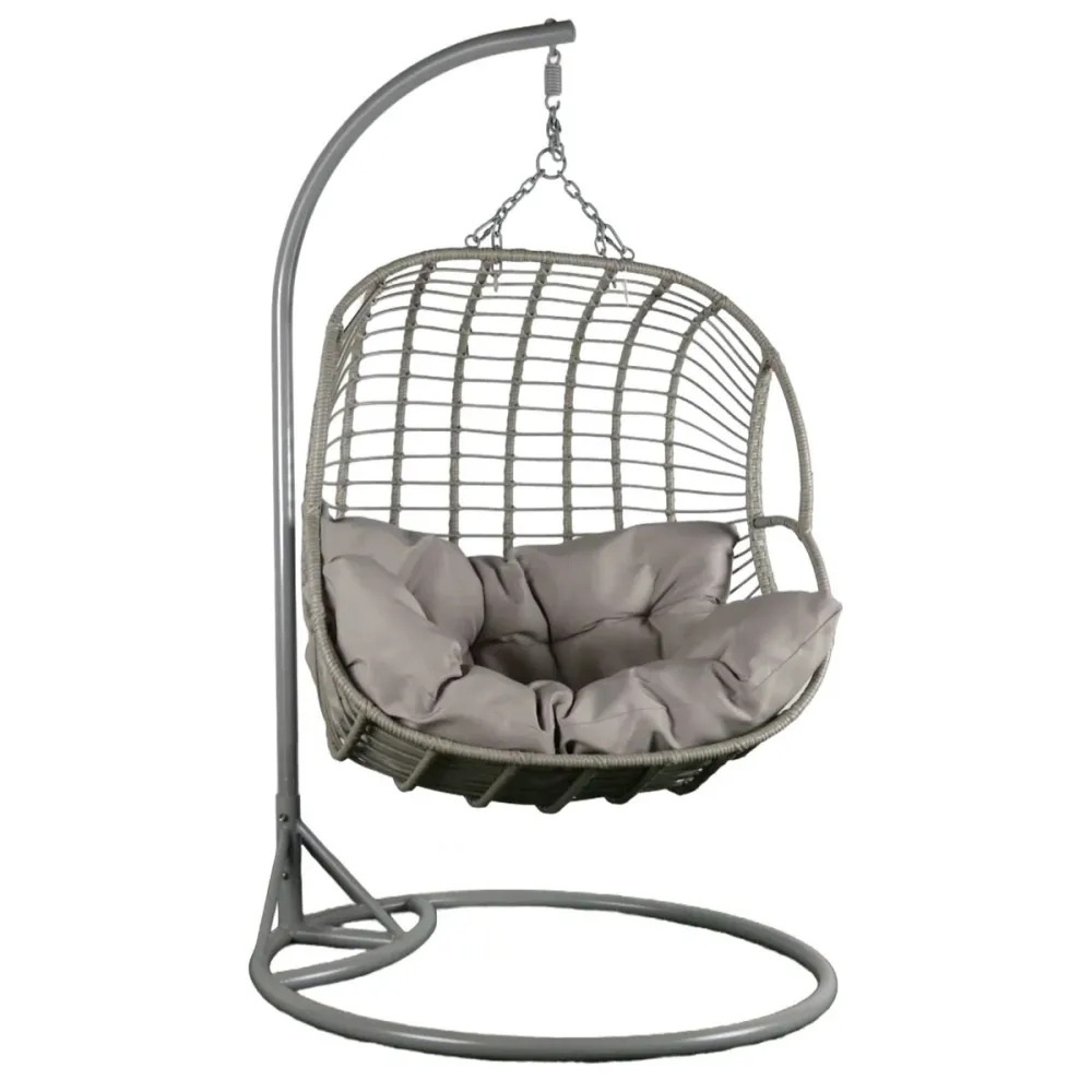 Poltrona de jardim Home ESPRIT Cinzento 105 X 33 X 105 CM