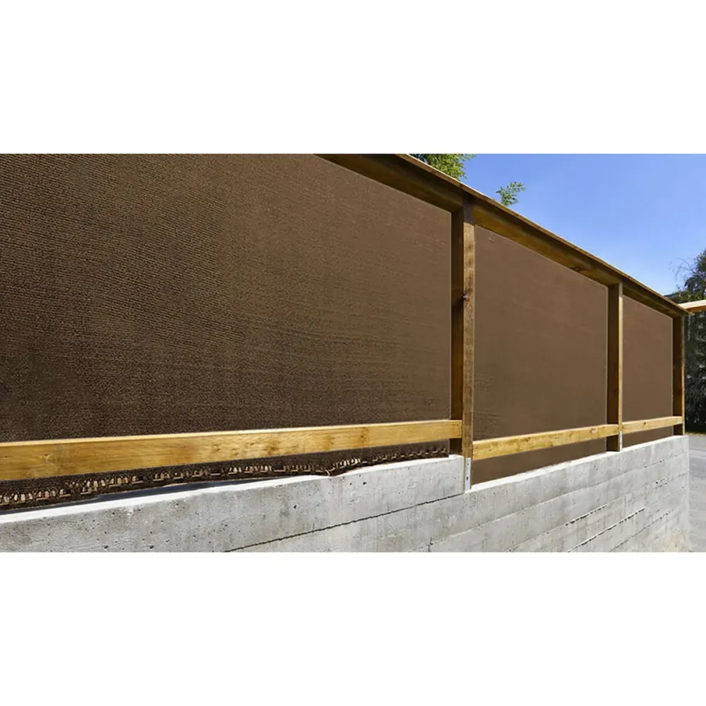 Rede de Ocultação Fun&Go Castanho Polietileno 1 x 50 m