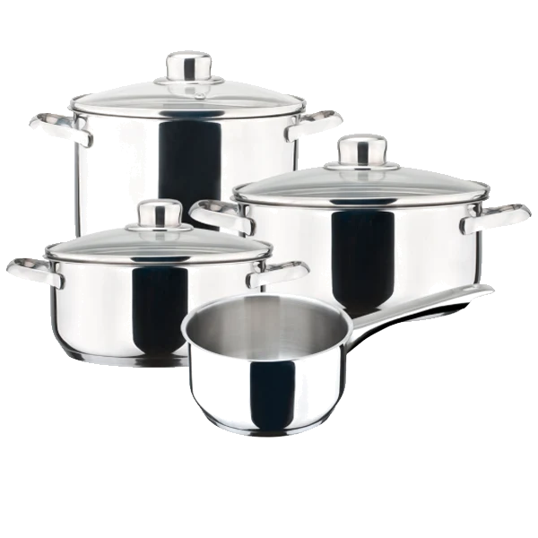 Trem de Cozinha MAGEFESA DUX | ço Inox, Base Termodifusora, 7 Peças