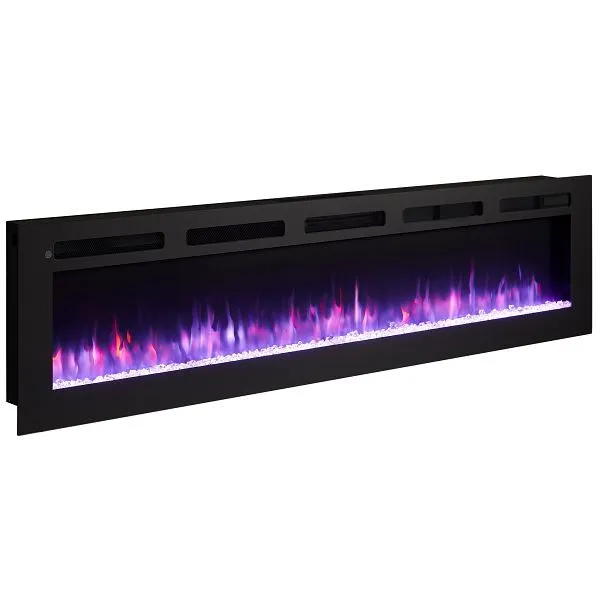 Lareira eléctrica BALDERIA Leif 70'', 2000 W, cor: preto, EF453A