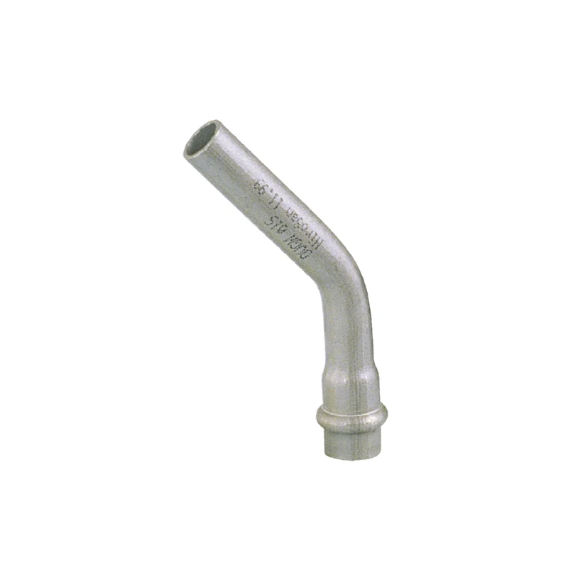 Curva Inox Press M 45º Eco Friendly (Baixo Consumo)