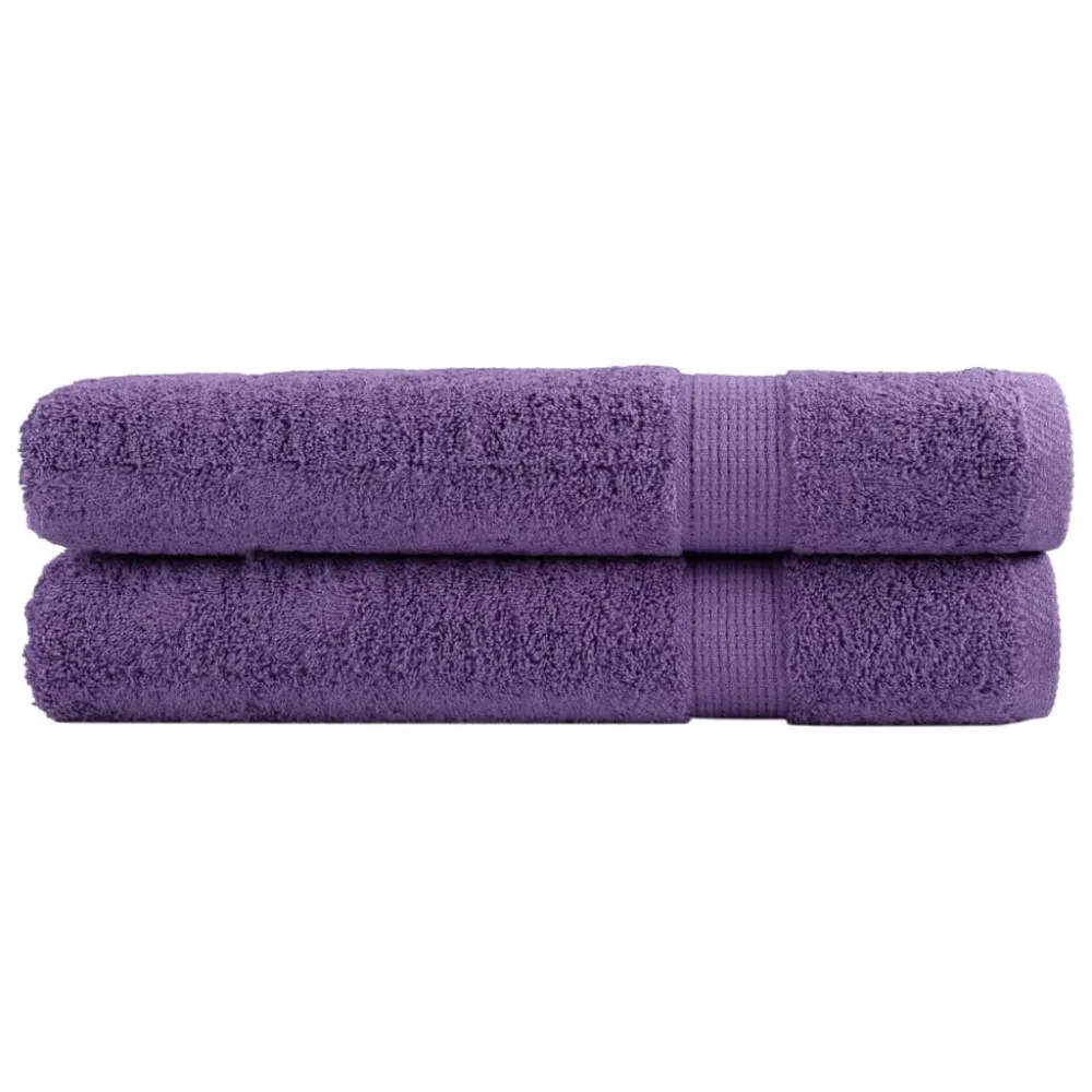 Toalhas de sauna exclusivo SOLUND 2 pcs 80x200 cm 600 gsm roxo para Academia