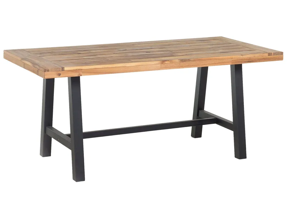 Acacia Dining Table 170 x 80 cm Ébano SCANIA