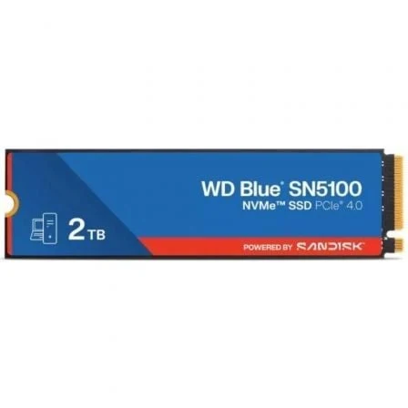 DISCO SSD SANDISK WD SAFIRA SN5100 2TB M.2 2280 PCIE NVME FULL CAPA para Cortador de Relva