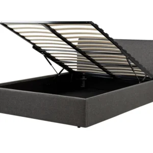 Fabric EU Par Size Ottoman Bed Grey ORBEY Compatível com Honda