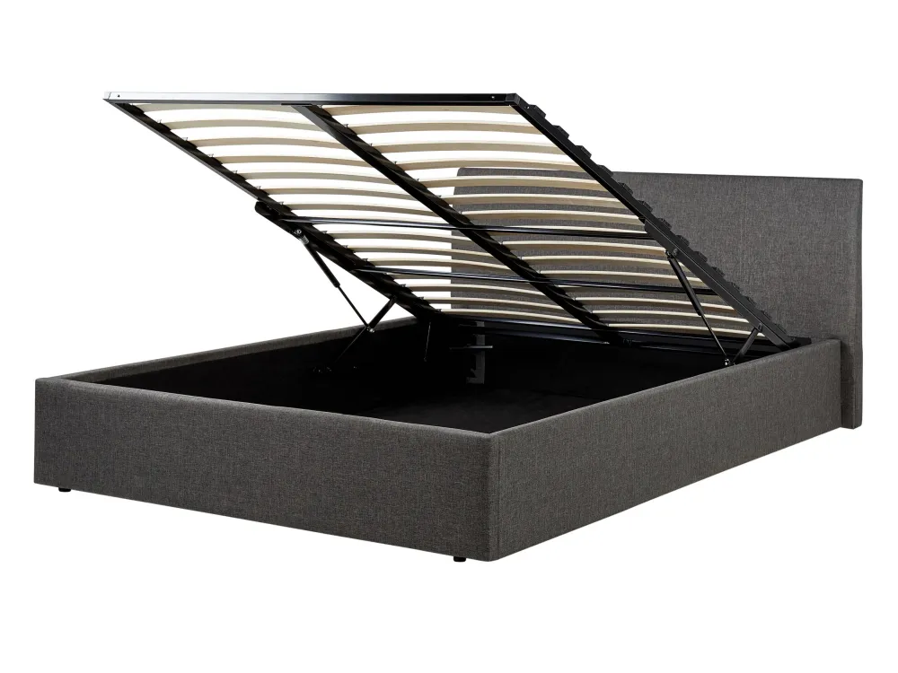Fabric EU Par Size Ottoman Bed Grey ORBEY Compatível com Honda