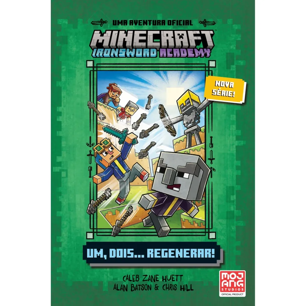 Minecraft¿: Ironsword Academy: Um, Dois¿ Regenerar! de Caleb Zane Huett - Montagem Direta