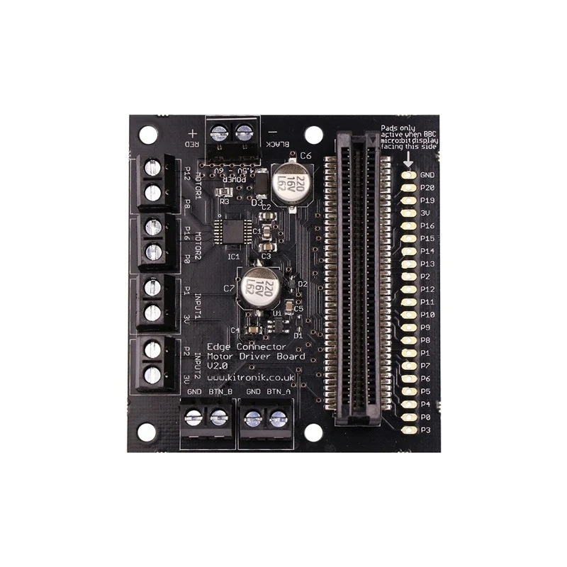 Placa Motor Driver V2 para BBC Micro:bit - Montagem Direta
