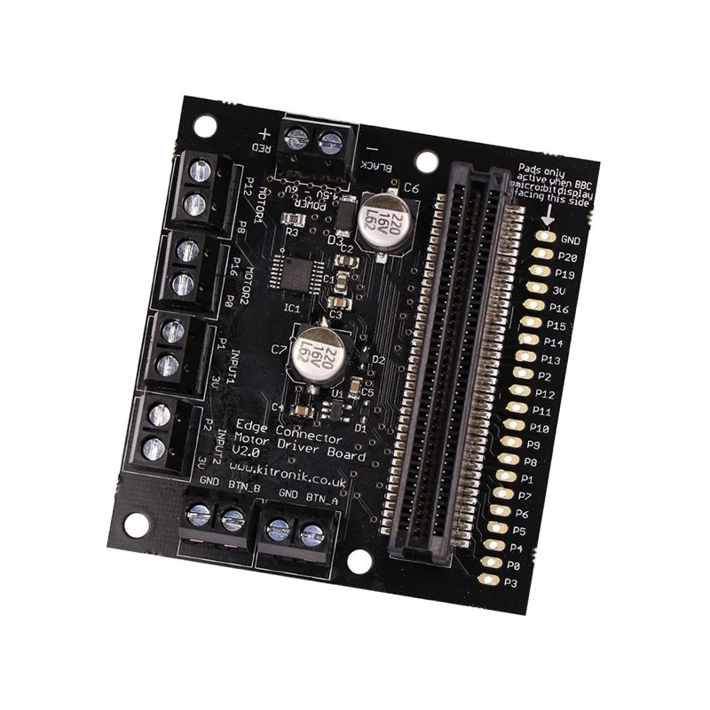 Placa Motor Driver V2 para BBC Micro:bit - Montagem Direta