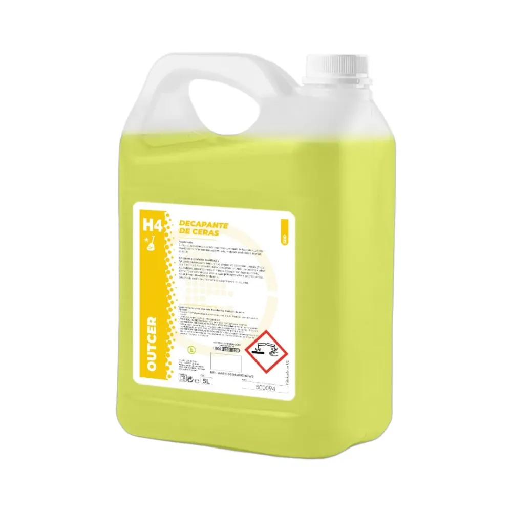 Corrente para Egiquímica H4 Outcer - Decapante Alcalino de Ceras para Pavimentos