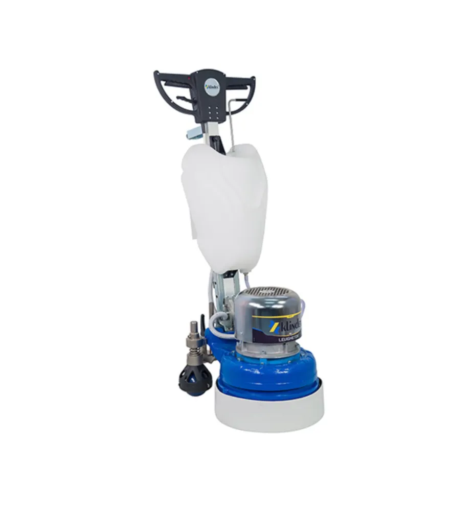 KLINDEX LEVIGHETOR 640 – Máquina Rotativa Profissional com Rodas 360° e Potente Motor de 4HP em Carbono