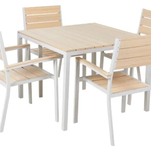 4 Seater Garden Dining Set Tom neutro PRATO