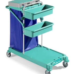 TTS Carro de Limpeza Verde 470 Kit com 10 Peças