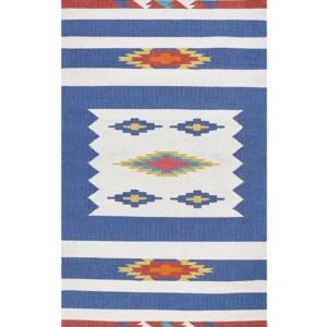Cotton Kilim Area Rug 80 x 150 cm Multicolour VARSER