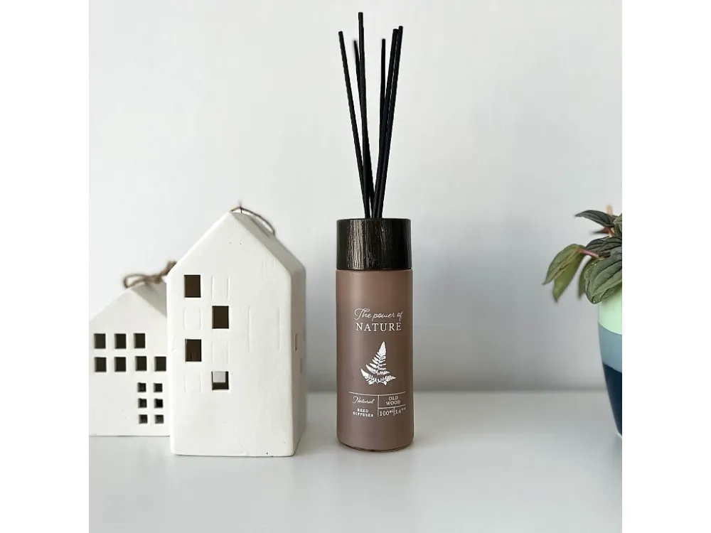 Difusor de Perfume com 6 Varetas de Essência de Madeira Envelhecida Ideias de Presente