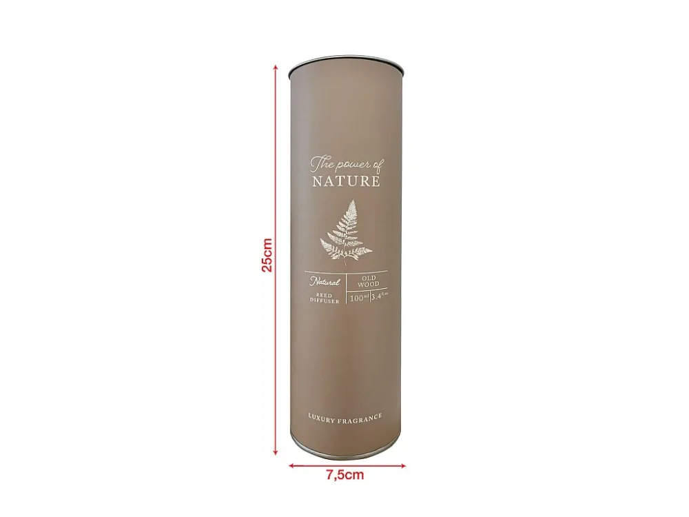 Difusor de Perfume com 6 Varetas de Essência de Madeira Envelhecida Ideias de Presente