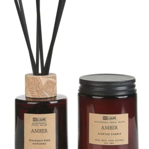 Scented Candle Fragrance Reed Diffuser DARK ELEGANCE Soy Wax Oriental Notes