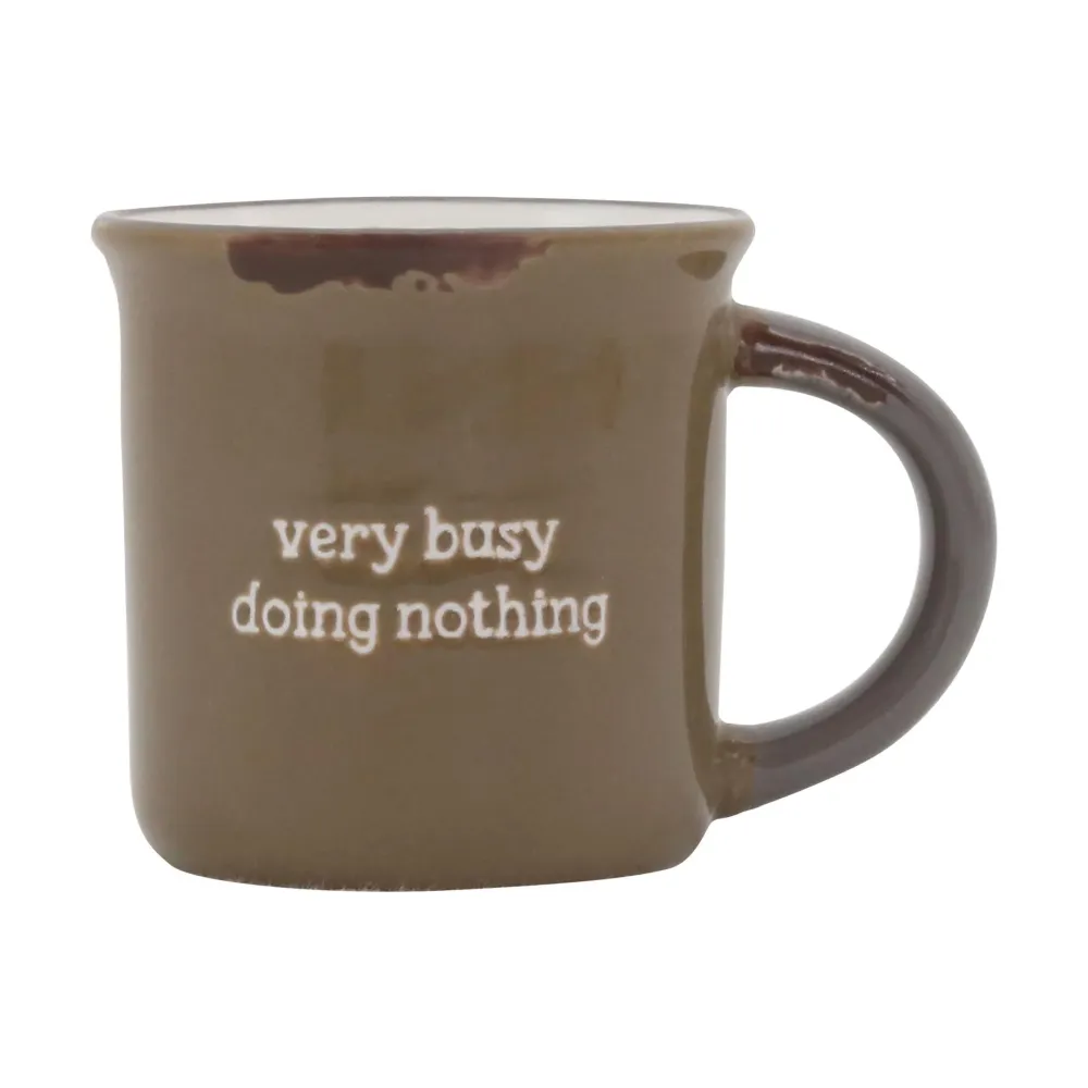 Conjunto 4 Chávenas Café 100ml Frases Com relevo