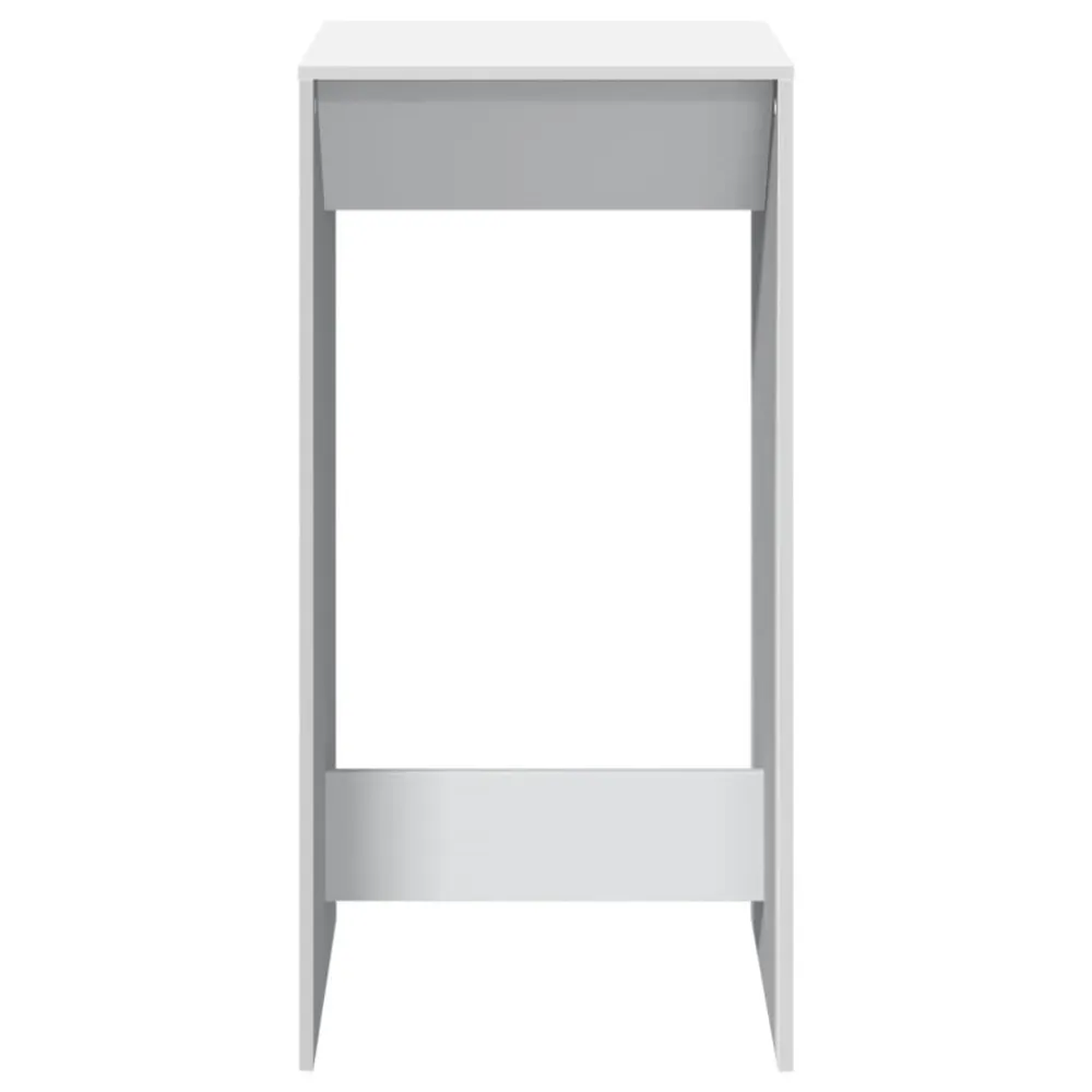 Mesa de bar 51x50x103,5 cm derivados de madeira branco com Garantia do Fabricante