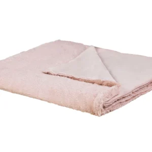 Manta GELIK 180 x 200 cm Rosa para Viagens