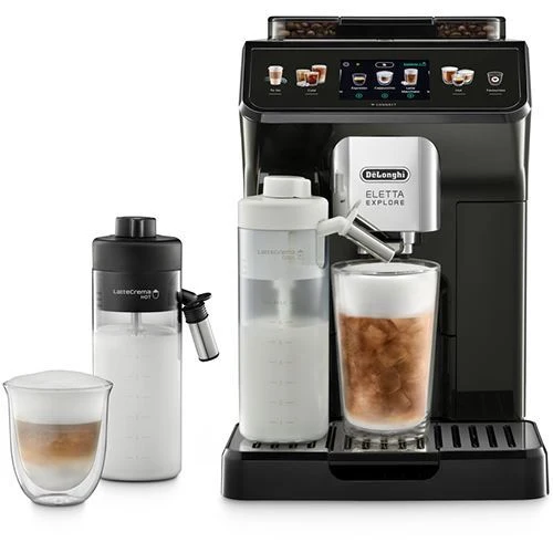 Máquina de Café Automática Delonghi Eletta Explore Ecam450.65.G - Preto - Outlet - Grade