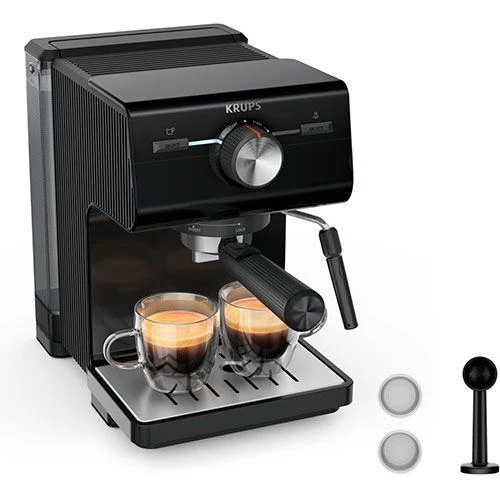 Máquina de Café Mecânico Krups Xp381810 - Preto - Outlet - Grade