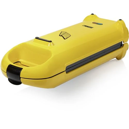 Máquina de Waffles Princess 132406 - Amarelo com Garantia de 2 Anos