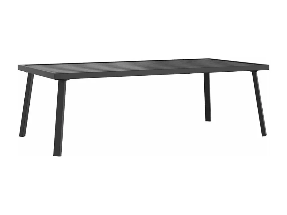 Mesa de centro de jardim 110x55x35 cm ço antracite Clicnbuy